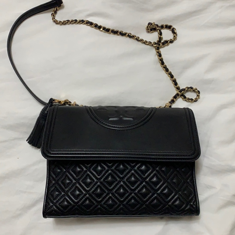 COPY - Tory Burch Fleming convertible leather shoulder